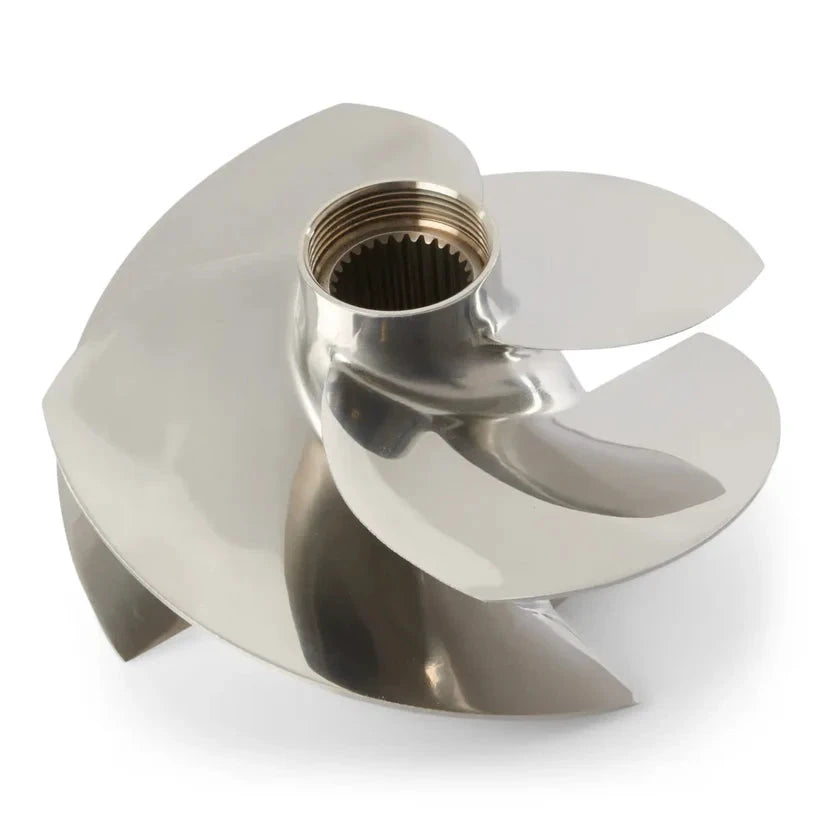 Sea-Doo impeller, BRP OEM, stainless steel with polished finish for PWC watercraft replacement parts