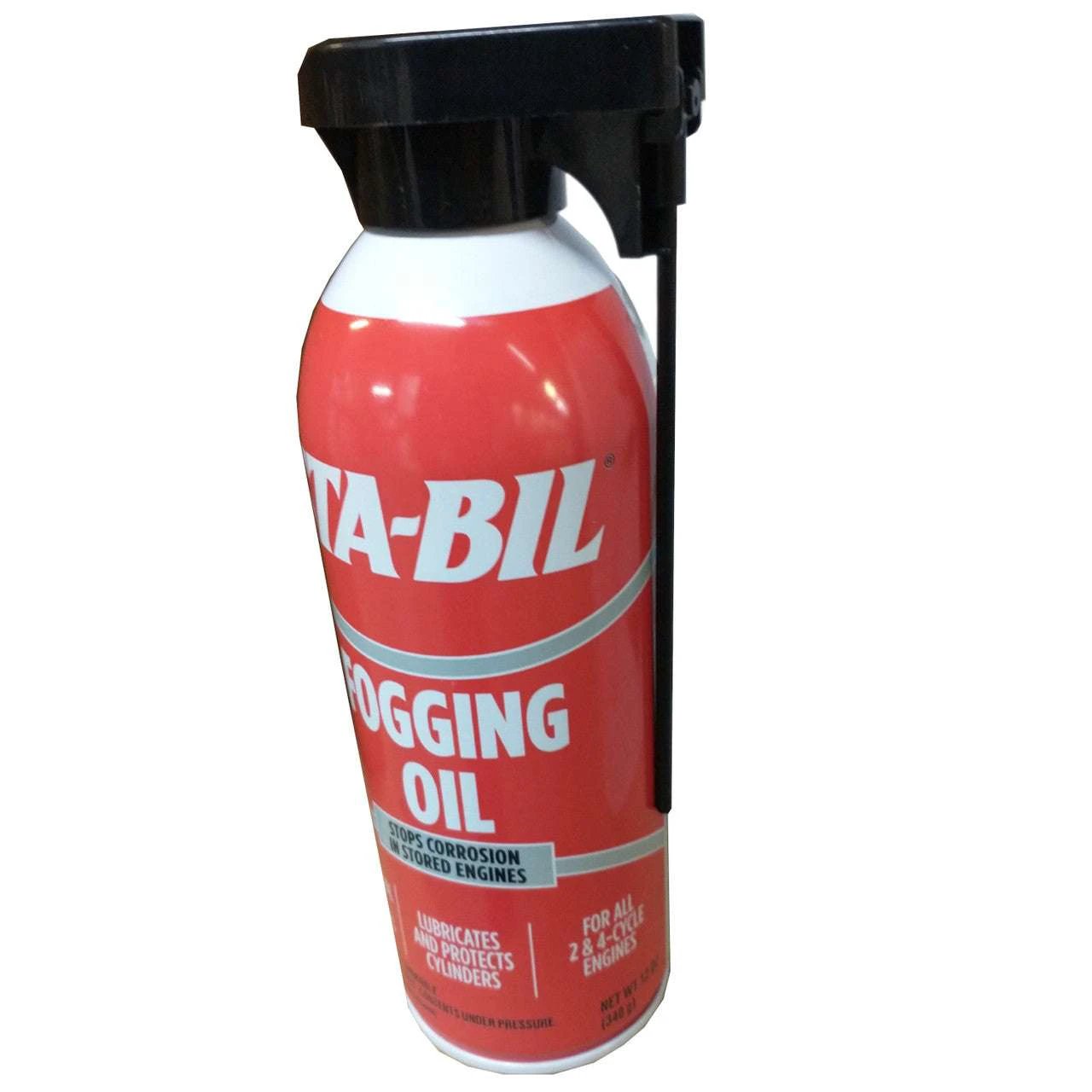 Sta-Bil Fogging Oil spray bottle, 12 oz, red label