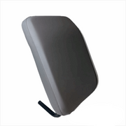Sea-Doo Switch Sport backrest assembly in grey upholstery with mounting bracket
