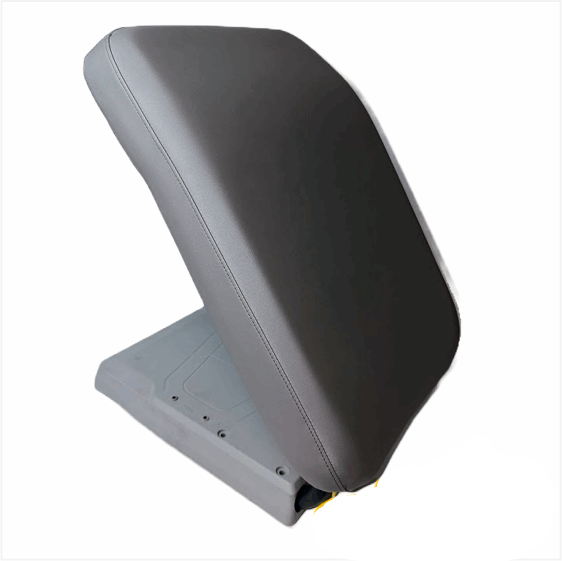 Sea-Doo Switch Sport front lounge seat assembly; gray vinyl upholstery for watercraft