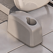 Sea-Doo Switch Soft Armrest with Cup Holder, gray plastic base