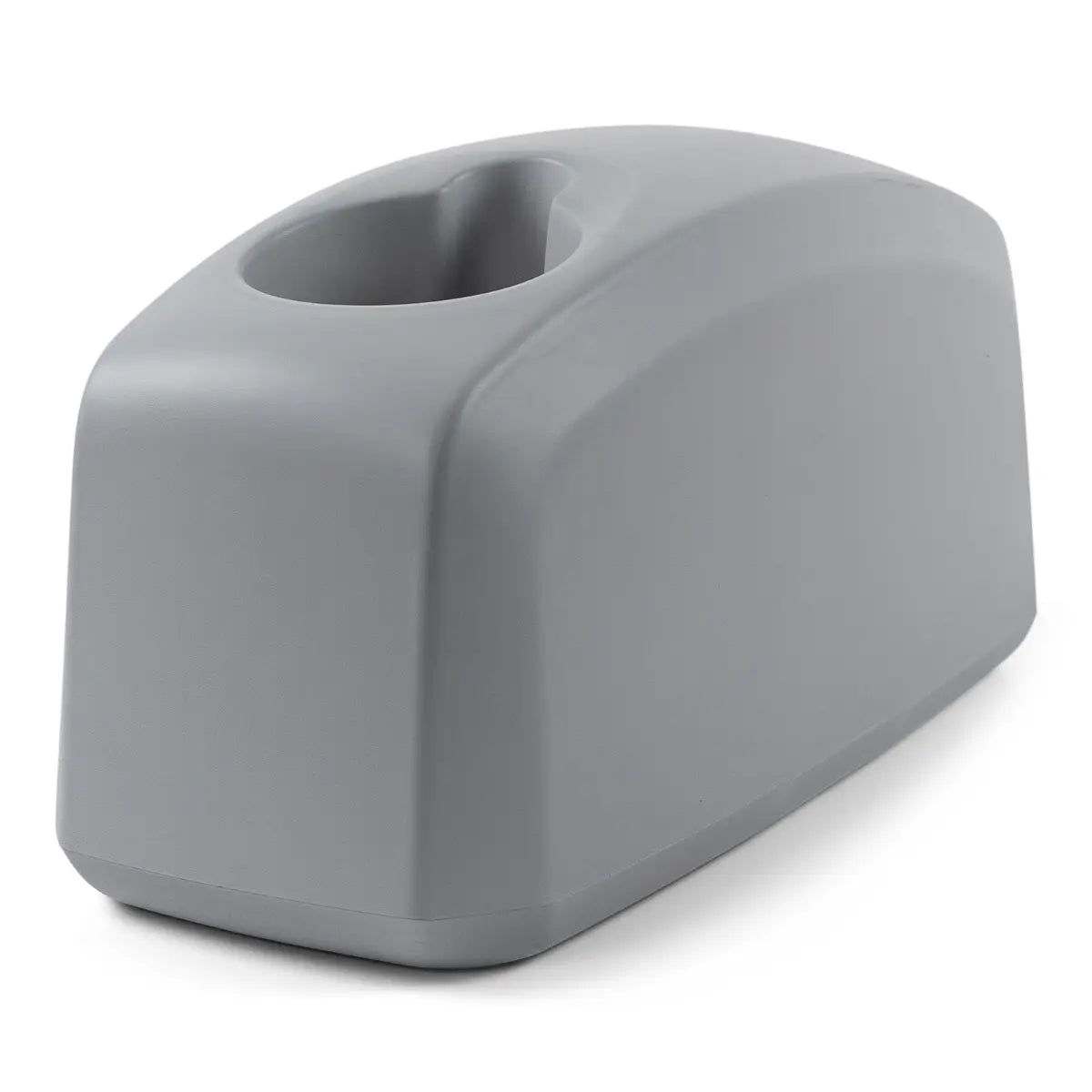 Sea-Doo Switch Soft Armrest with Cup Holder, gray plastic watercraft switch accessory.