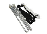 Sea-Doo Switch Support Pole Kit for 13–18 ft models; five aluminum poles with black straps and a white carry bag