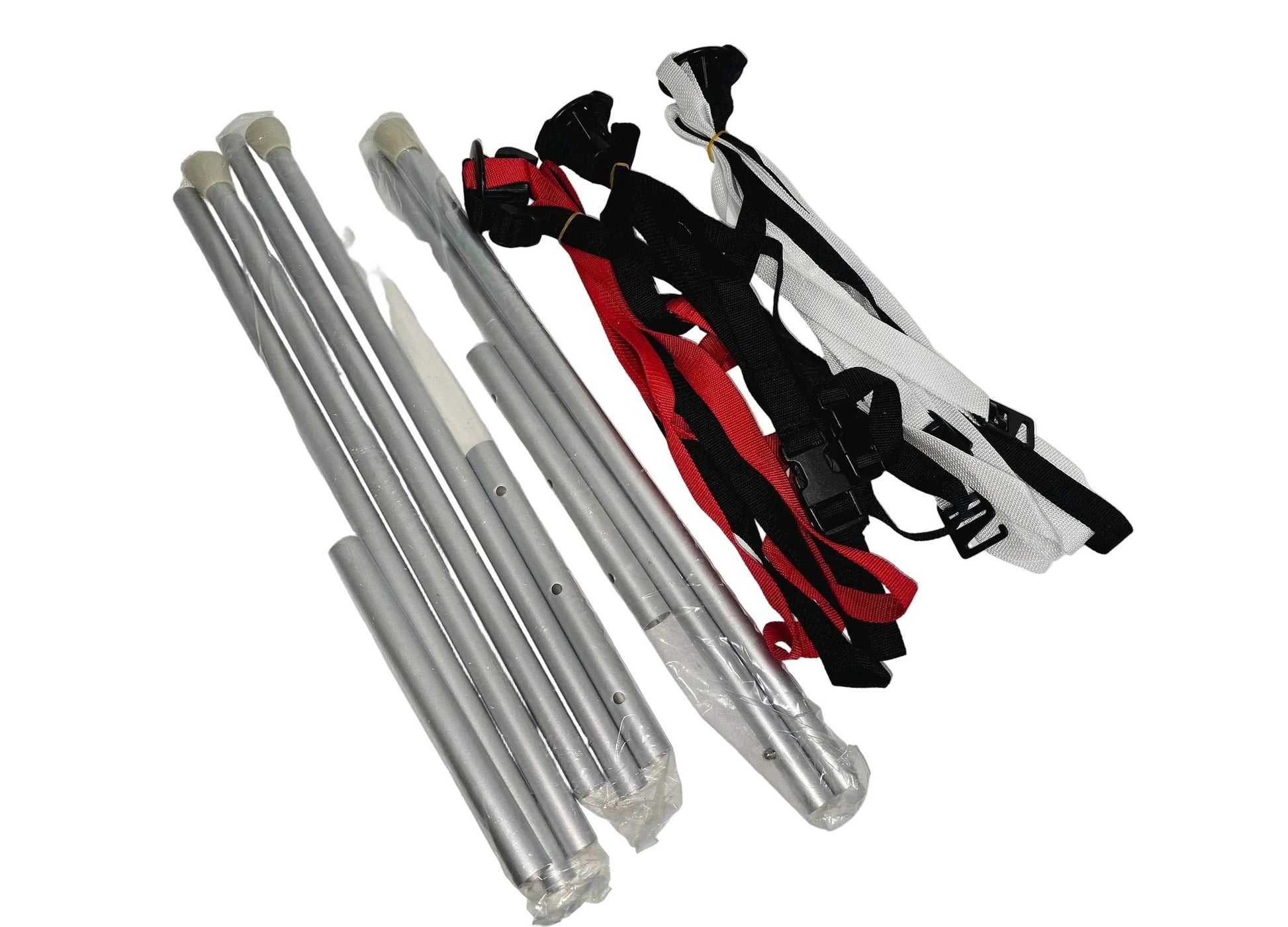 Sea-Doo Switch Support Pole Kit for 21' models with aluminum poles and red/black/white straps