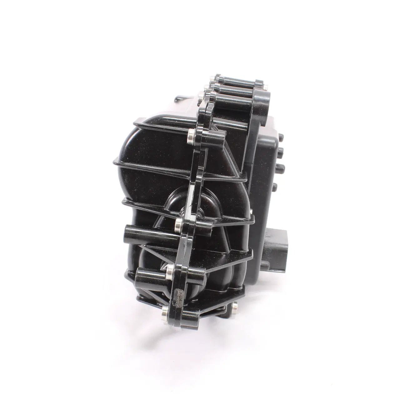 IBR actuator, BRP Sea-Doo black plastic watercraft engine part.