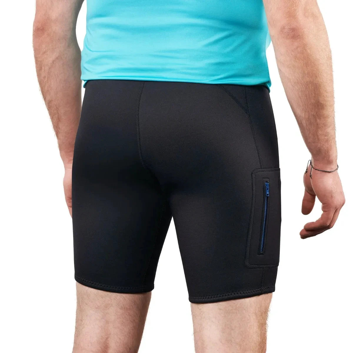 Sea-Doo Men's Neoprene Shorts black with side zip pocket