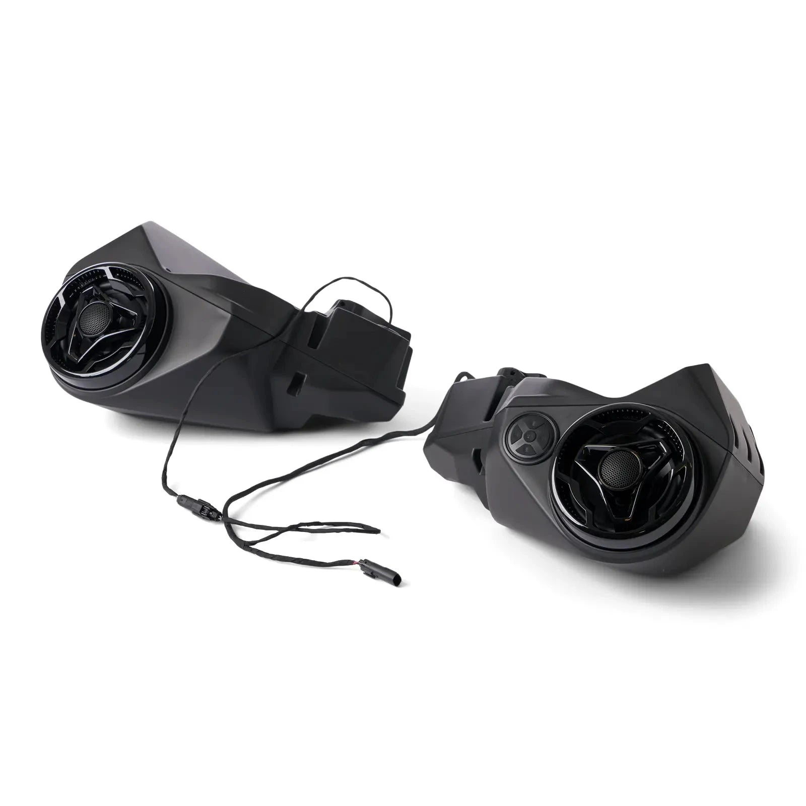 Sea-Doo BRP Audio-Premium marine speakers, black twin-unit PWC audio system.