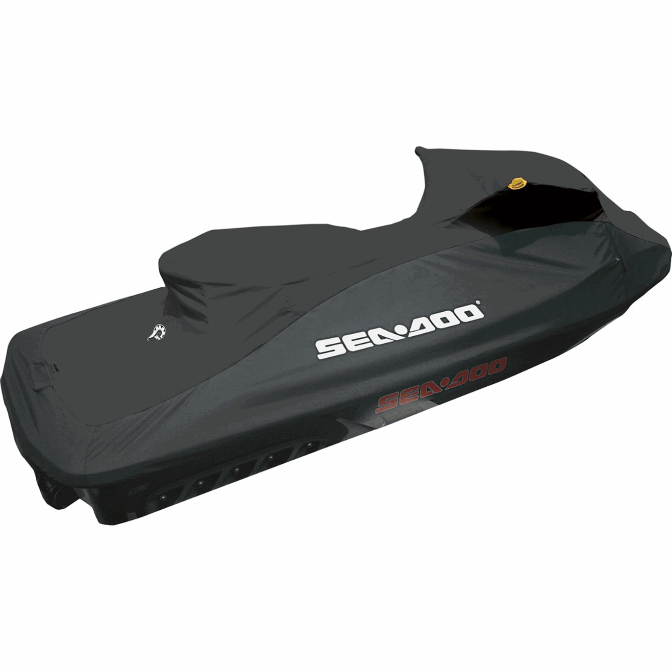 Sea-Doo OEM PWC cover, black, with Sea-Doo logo, for GTX/RXT/Wake watercraft