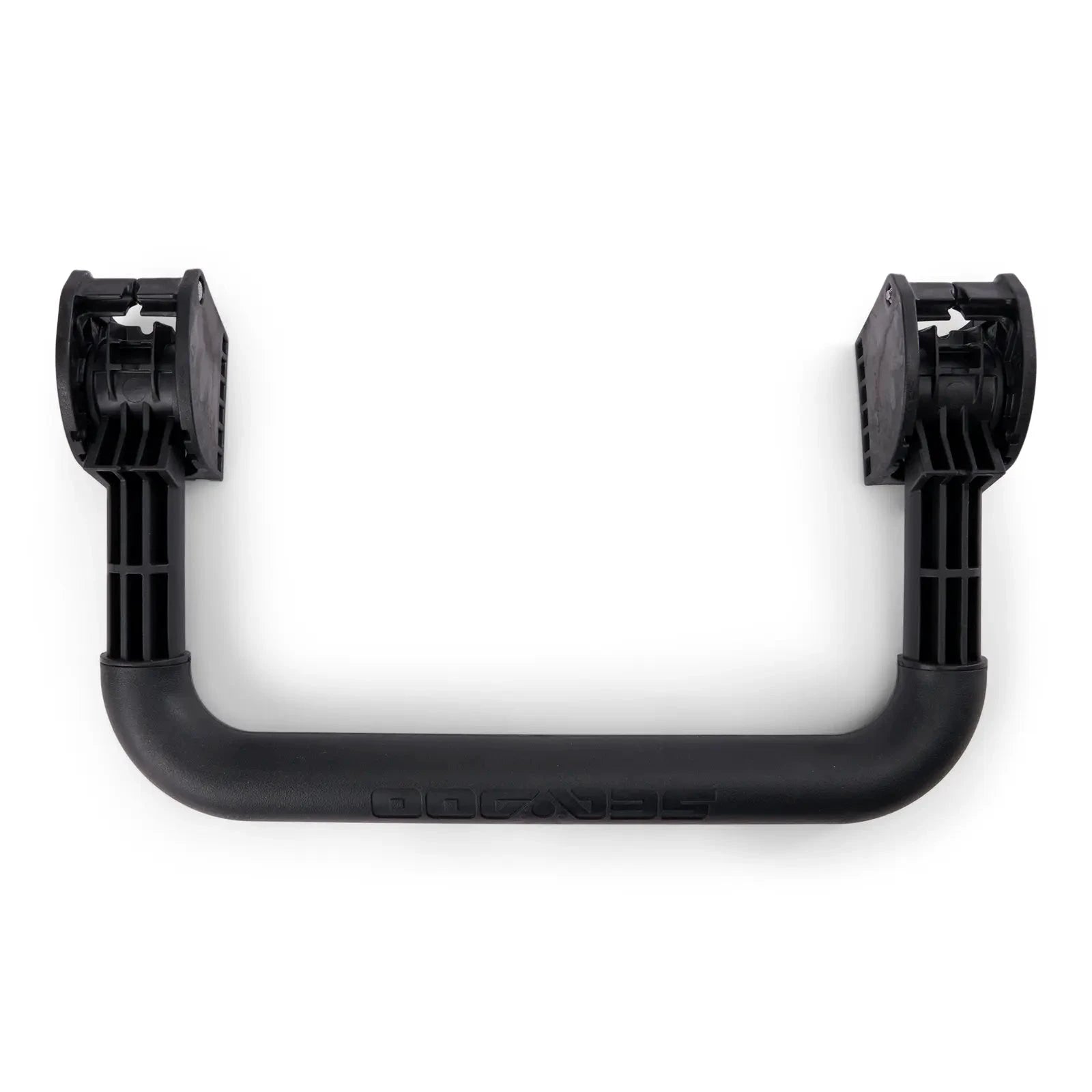 Sea-Doo boarding ladder, black plastic U-shaped PWC accessory with mounting ends