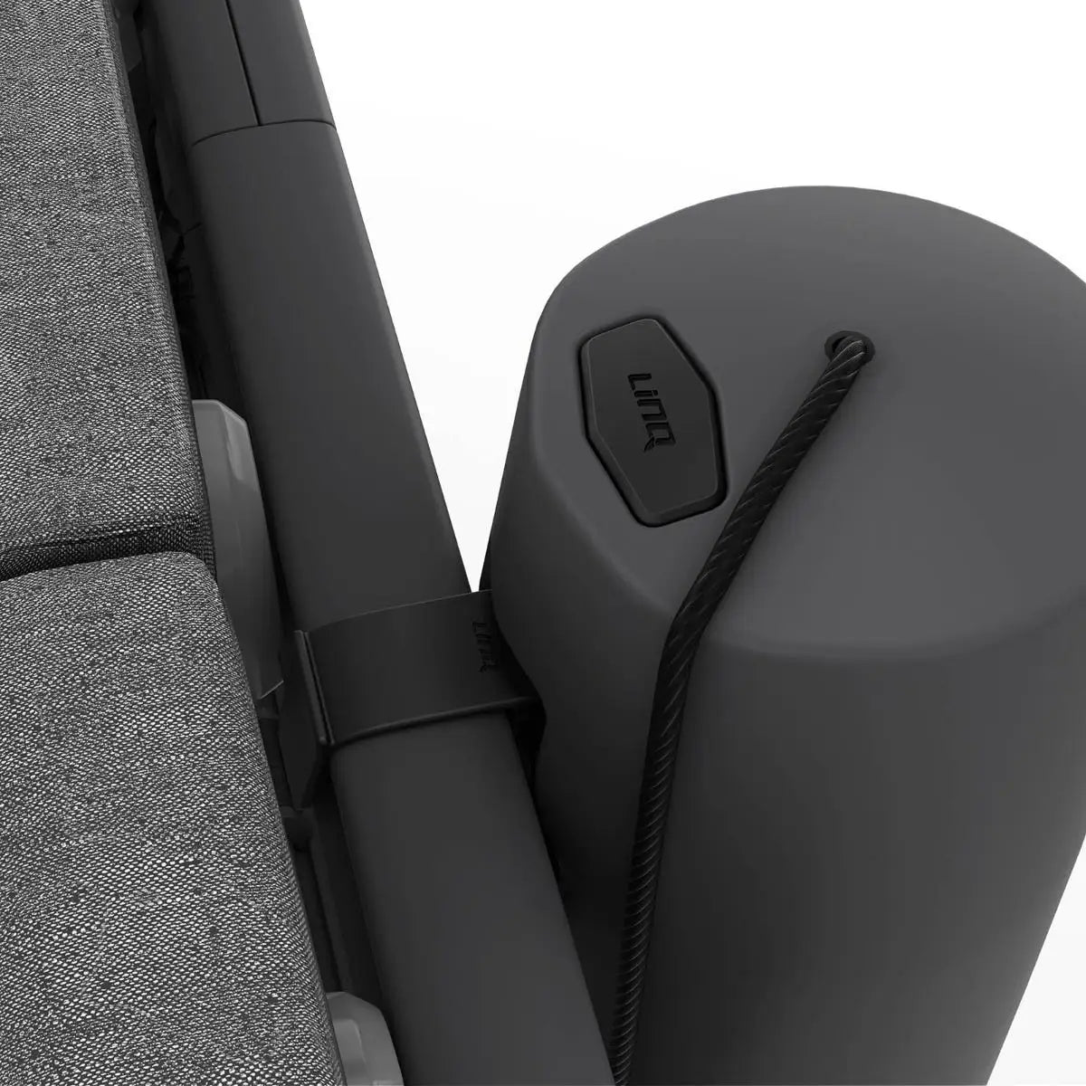 Sea-Doo Switch LinQ Lite Fender Kit (Pair), grey docking fenders with rope