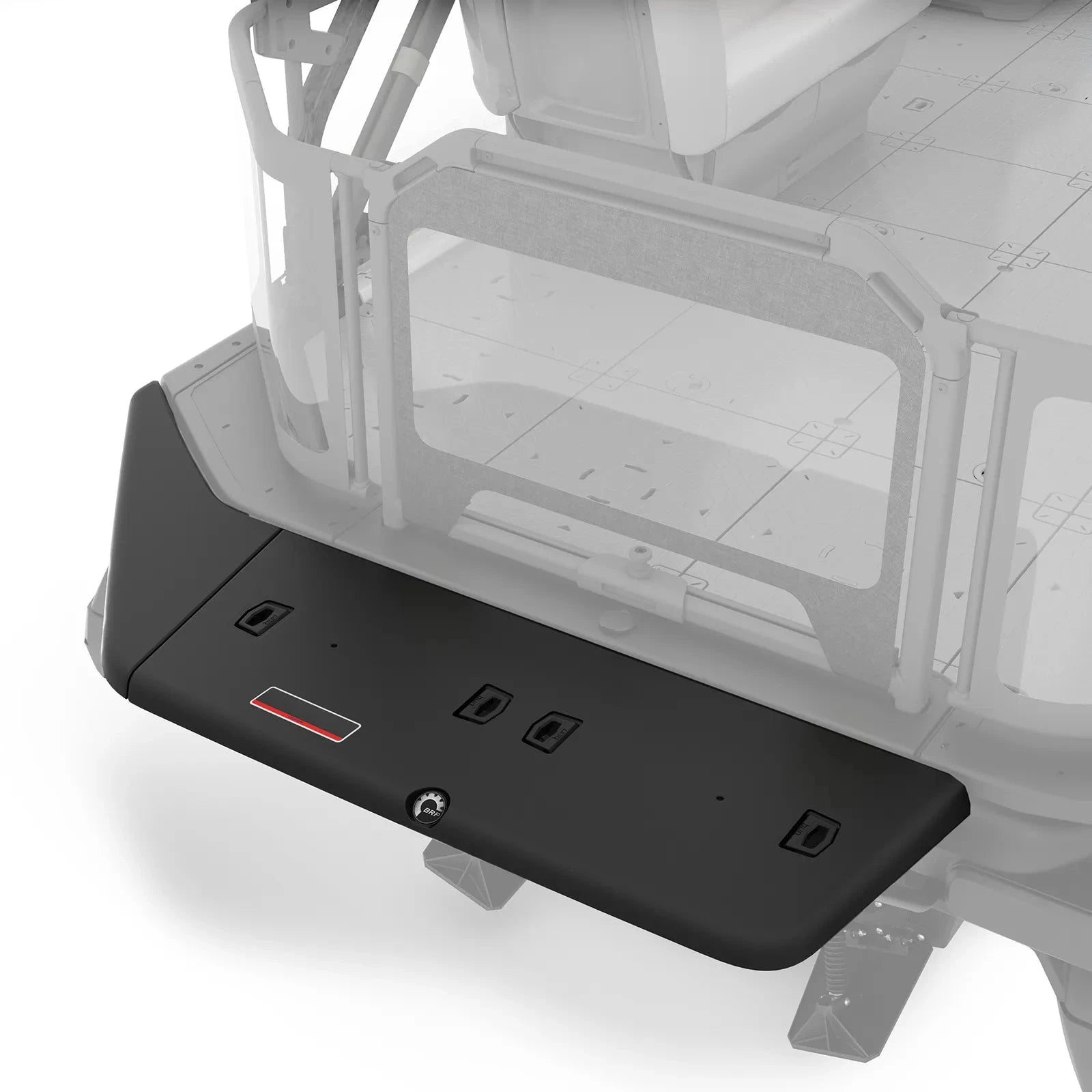 Sea-Doo Switch Swim Platform, black rear docking accessory for Sea-Doo Switch watercraft (BRP)