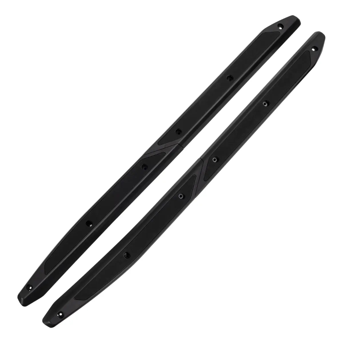 Sea-Doo PWC angled gunwale footrests, black, 2-pack.