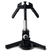 LinQ Retractable Ski Pylon by Sea-Doo (BRP); black handles and silver shaft.