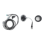 Sea-Doo depth finder display with wiring harness and mounting ring kit for PWC.