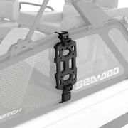 Sea-Doo Switch LinQ Vertical Support, black mounting plate for LinQ accessories