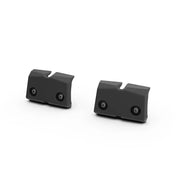 Sea-Doo PWC Snap-in Fenders installation kit: two black plastic fenders with screws.