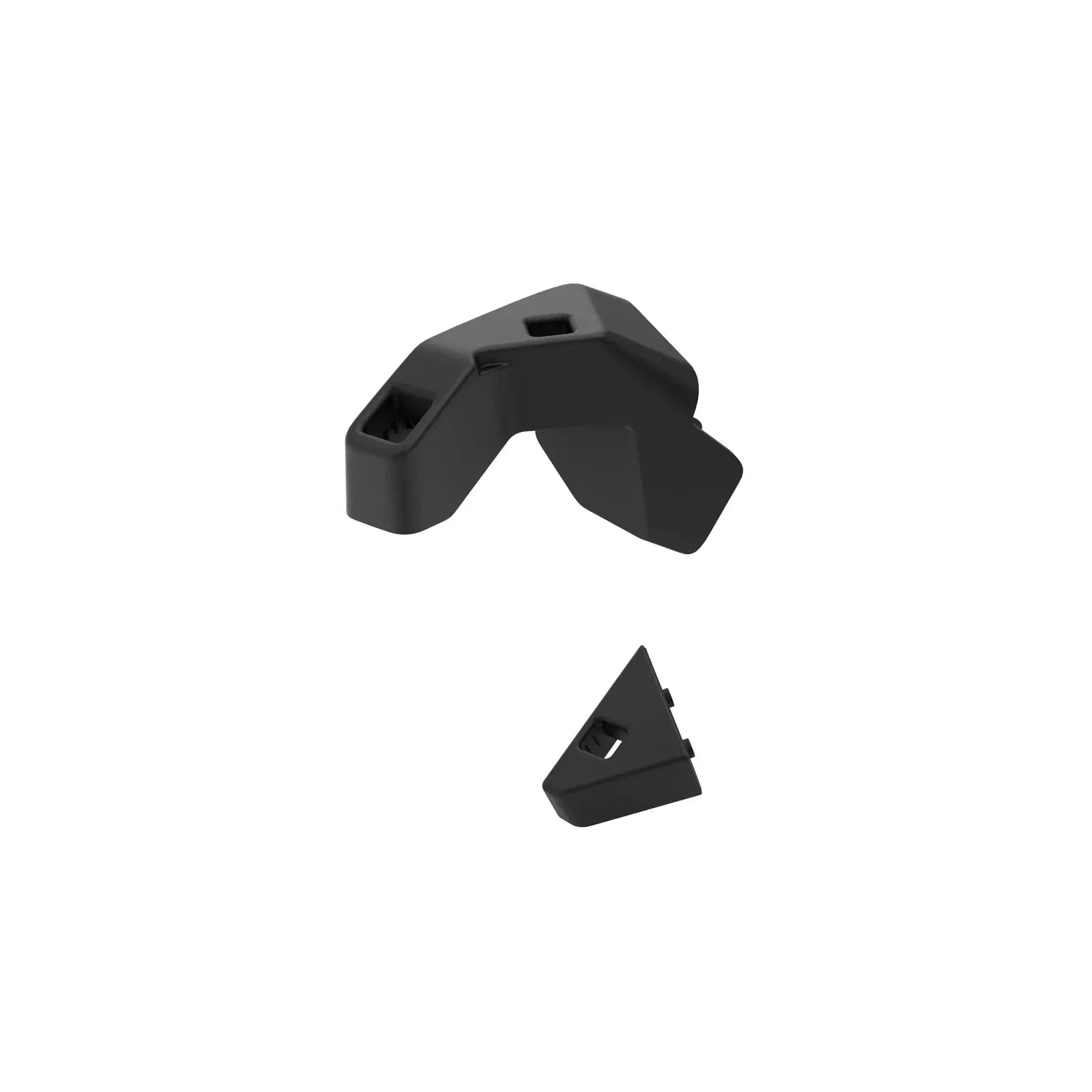 Sea-Doo LinQ Front Support - Right, black plastic two-piece set