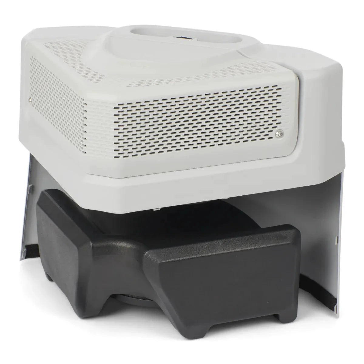 Sea-Doo Switch JL Audio System marine speakers; white enclosure with black mounting base.