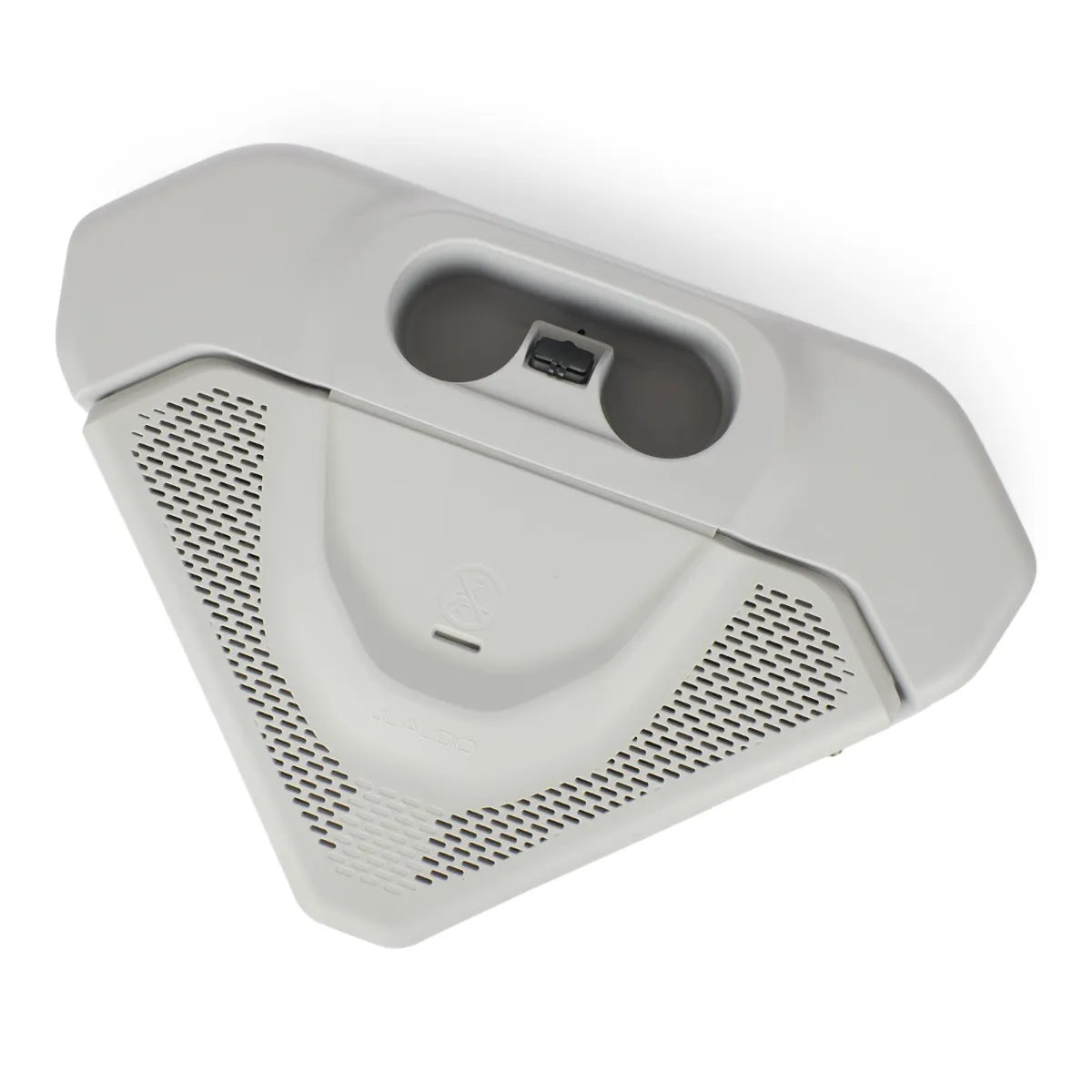 Sea-Doo Switch JL Audio System marine speaker unit, white with perforated grills.