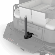Sea-Doo Switch Wake and Ski Pylon; black vertical ski tow pole mounted on the rear deck.