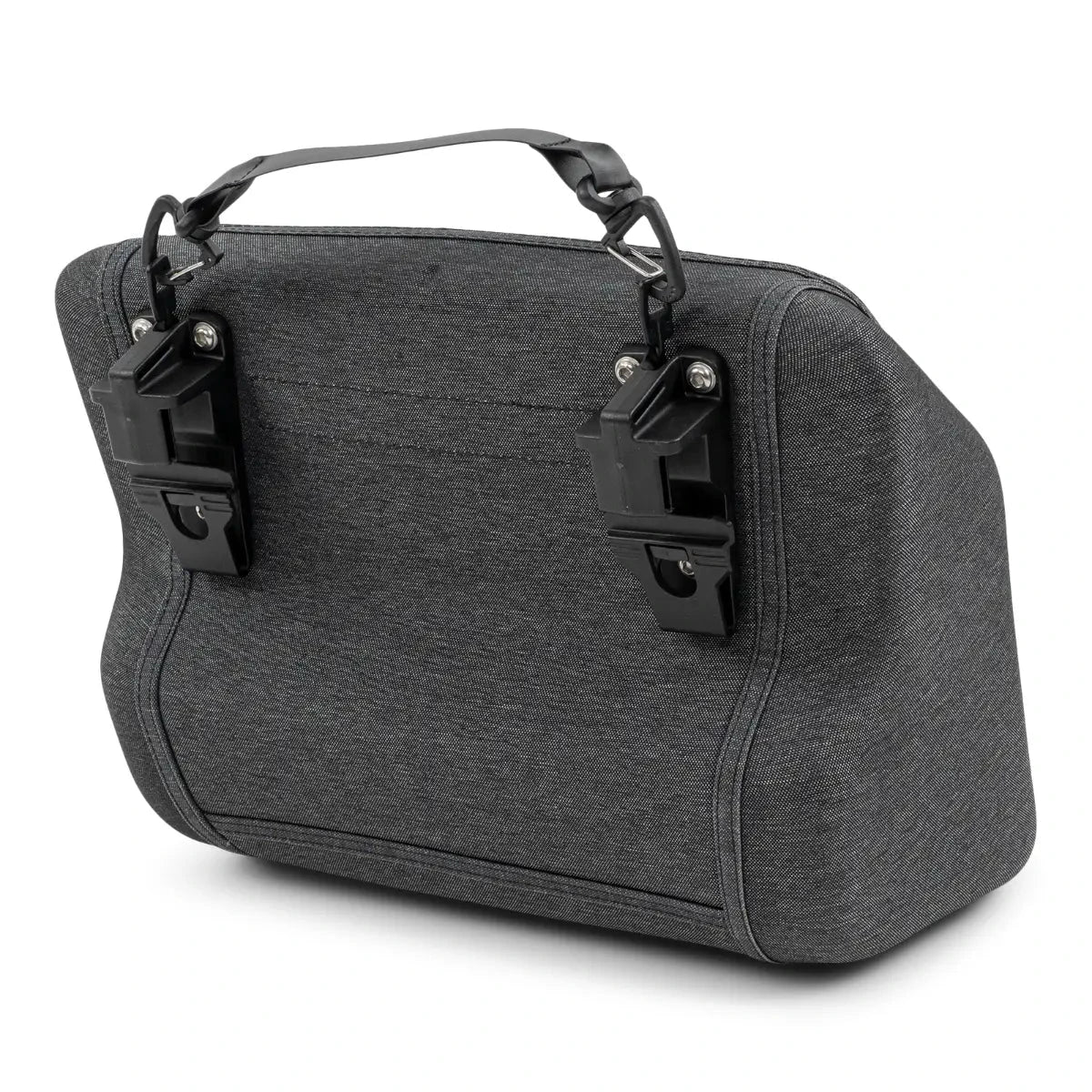 Sea-Doo Switch LinQ Lite 2.6 US gal Console Bag, gray fabric with black locking clasps