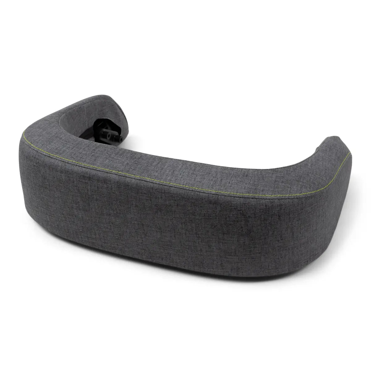 Sea-Doo Switch driver seat bolster, grey fabric with lime stitching