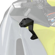 Sea-Doo LinQ Front Support - Left, black plastic mounting bracket for PWC accessories