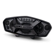 Sea-Doo Spark Audio-Portable marine speaker system in black with built-in control panel and dual speakers.
