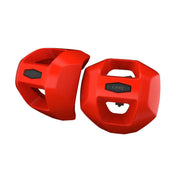 Sea-Doo Spark LinQ Lite Fenders, red docking accessories, 2-pack with LinQ logo.