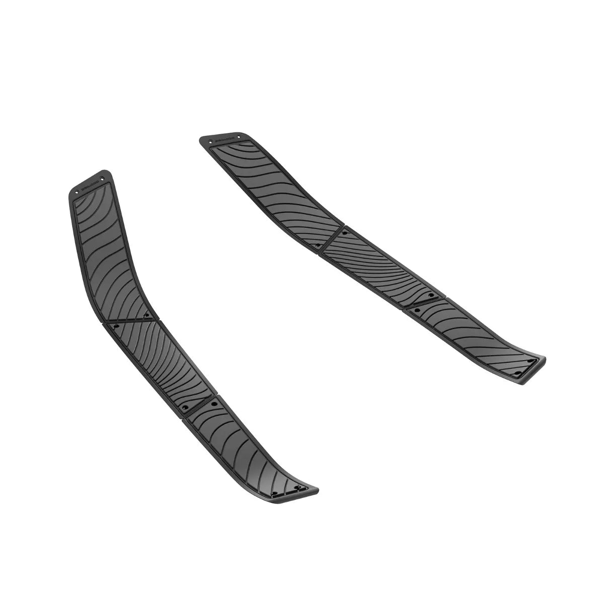 Sea-Doo Spark footwell grip mats, pair of black thick EVA foam mats for watercraft.