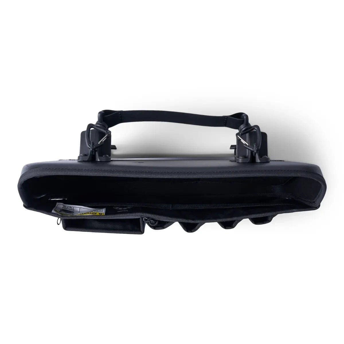 Sea-Doo LinQ Lite Multipurpose Bag in black with dual carry handles