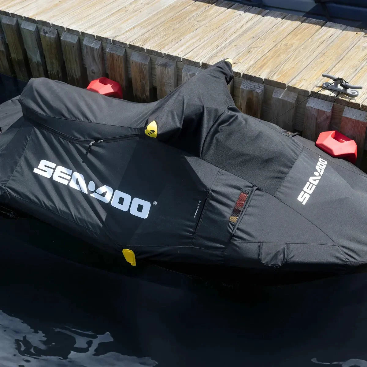 Sea-Doo PWC cover for Spark 3-Seater, BRP OEM, black fabric with white logo