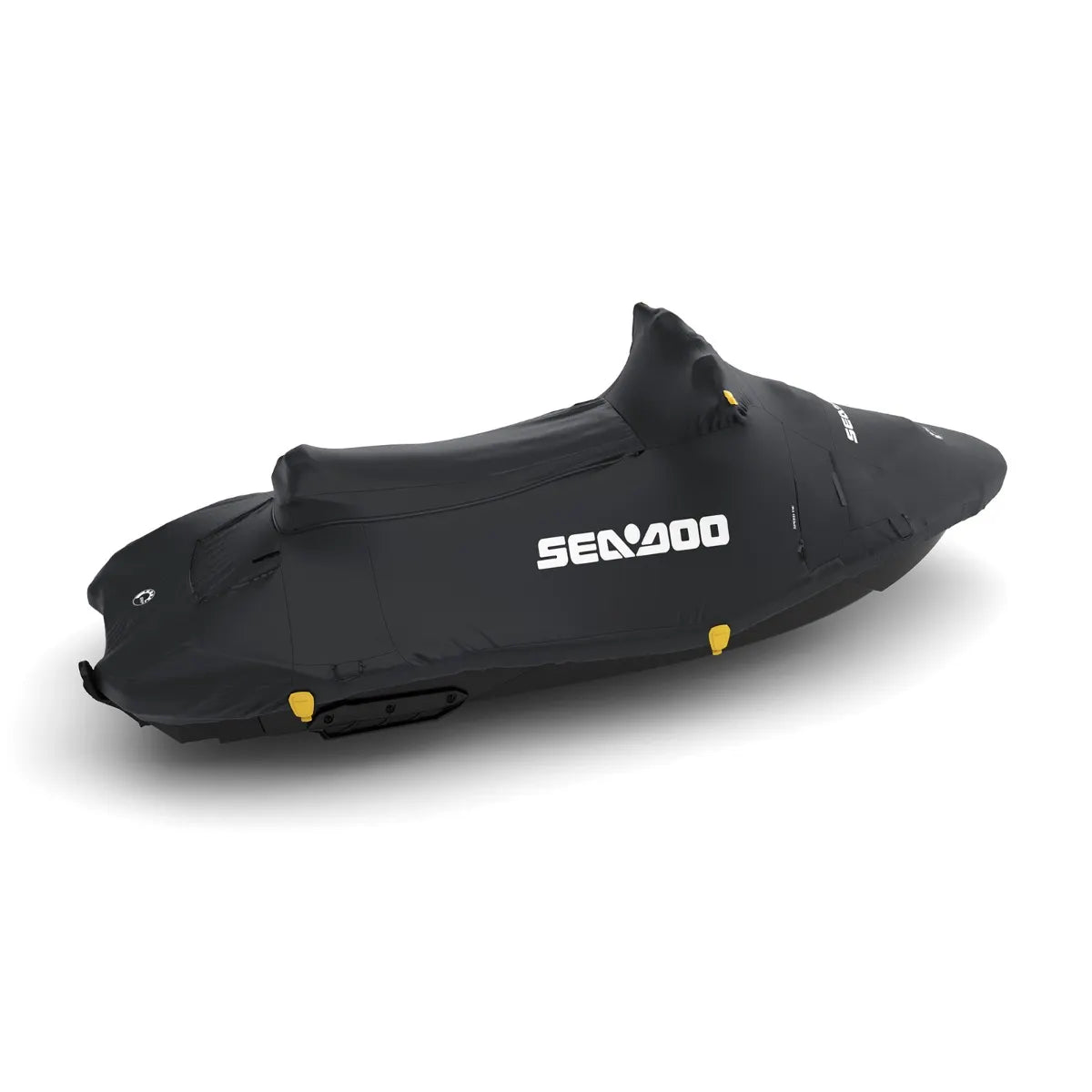 PWC cover for Sea-Doo Spark 3 Seater, black with white Sea-Doo logo