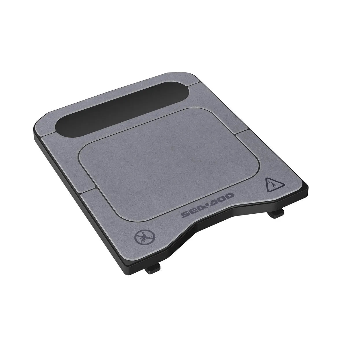 Sea-Doo Switch LinQ Modular Step for boats; gray modular boat-ladder step plate