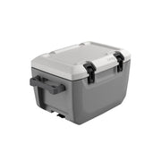 Sea-Doo LinQ Cooler 5.3 US gal, gray body with white lid and black latches