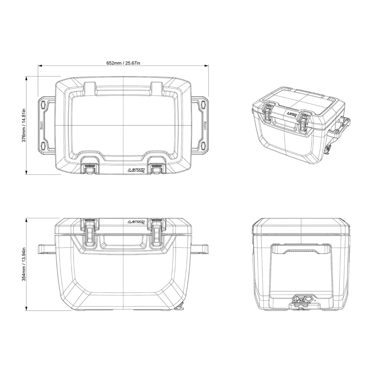 Sea-Doo LinQ Cooler 5.3 US Gal, BRP Sea-Doo cooler accessory