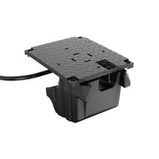 Sea-Doo Switch Livewell Conversion Kit mounting plate with black plastic housing