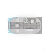 Sea-Doo Switch 16' Deck Mat, BRP watercraft care accessory with gray modular deck panels