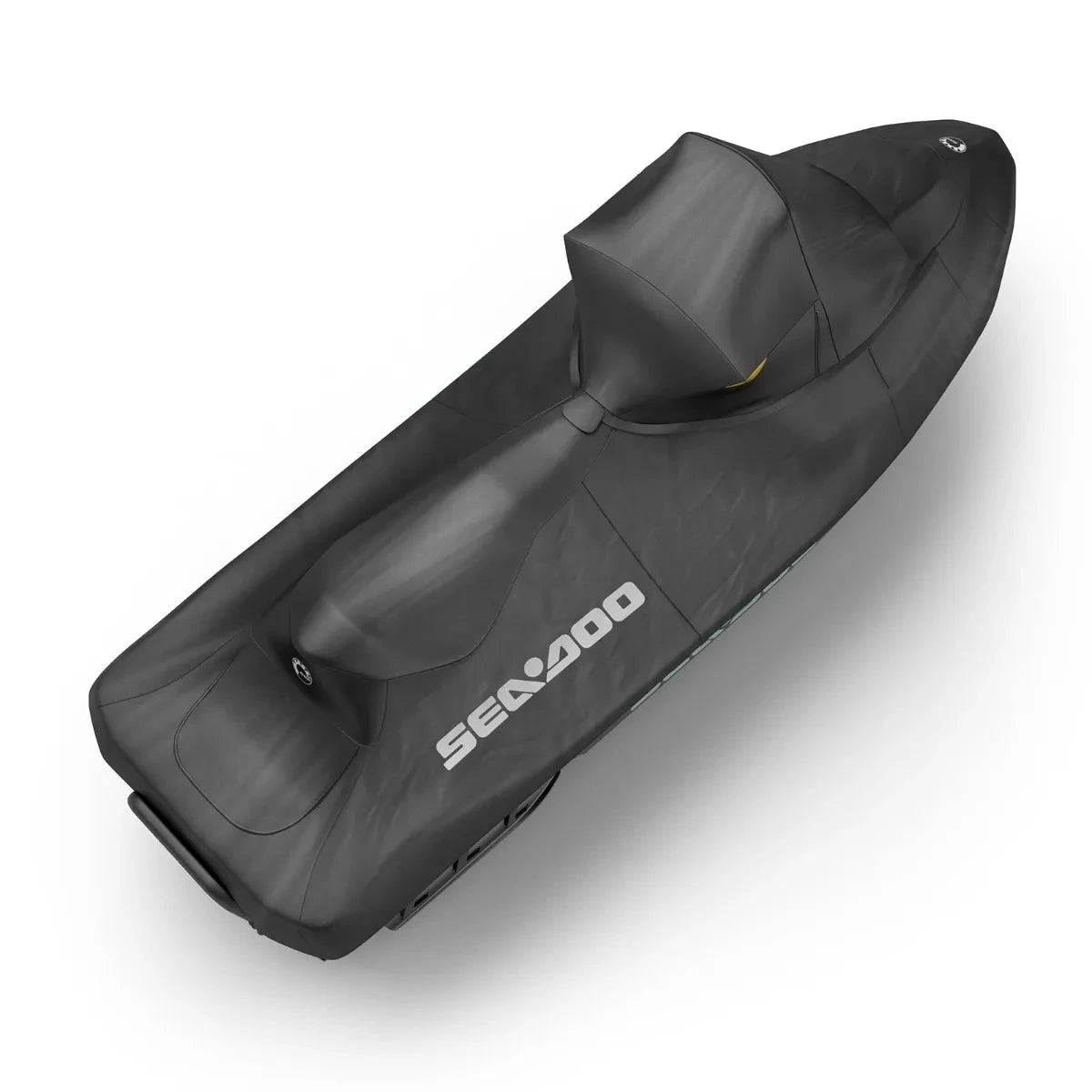 Sea-Doo PWC Cover for GTX Wake Pro & RXT with windshield, black watercraft storage cover