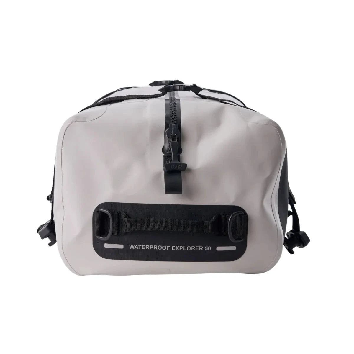 LinQ 13.2 US Gal (50 L) dry bag for watercraft, Sea-Doo BRP OEM, light gray with black front panel