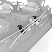 Sea-Doo Switch Pontoon LinQ Waterski Holder with two skis attached