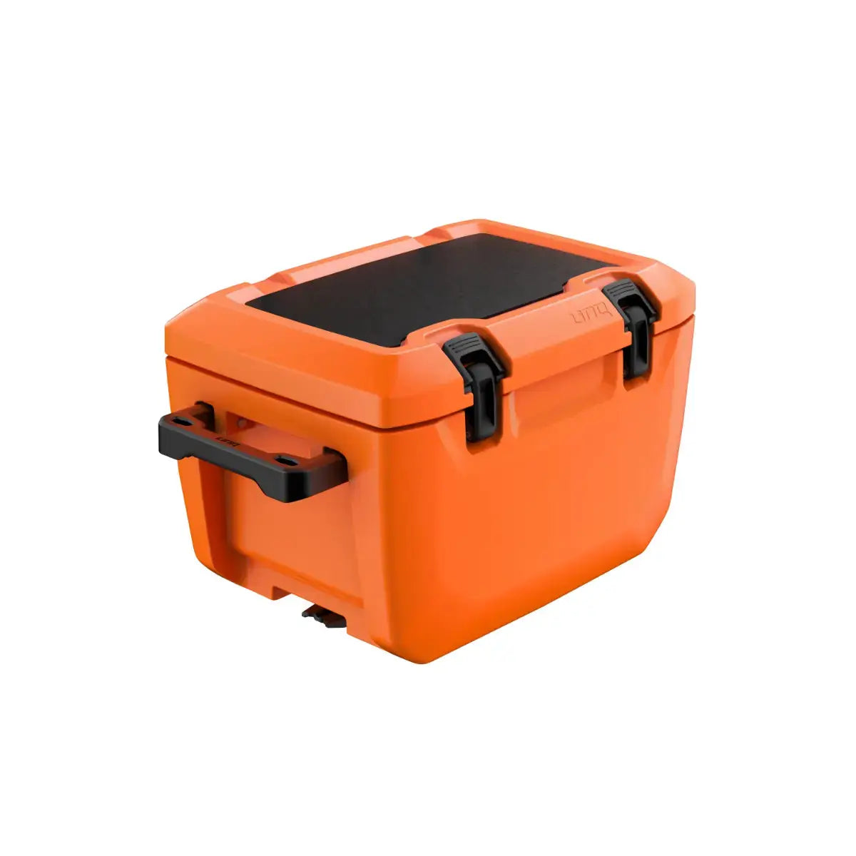 Sea-Doo LinQ 5.3 gal orange fuel tank accessory with black latches