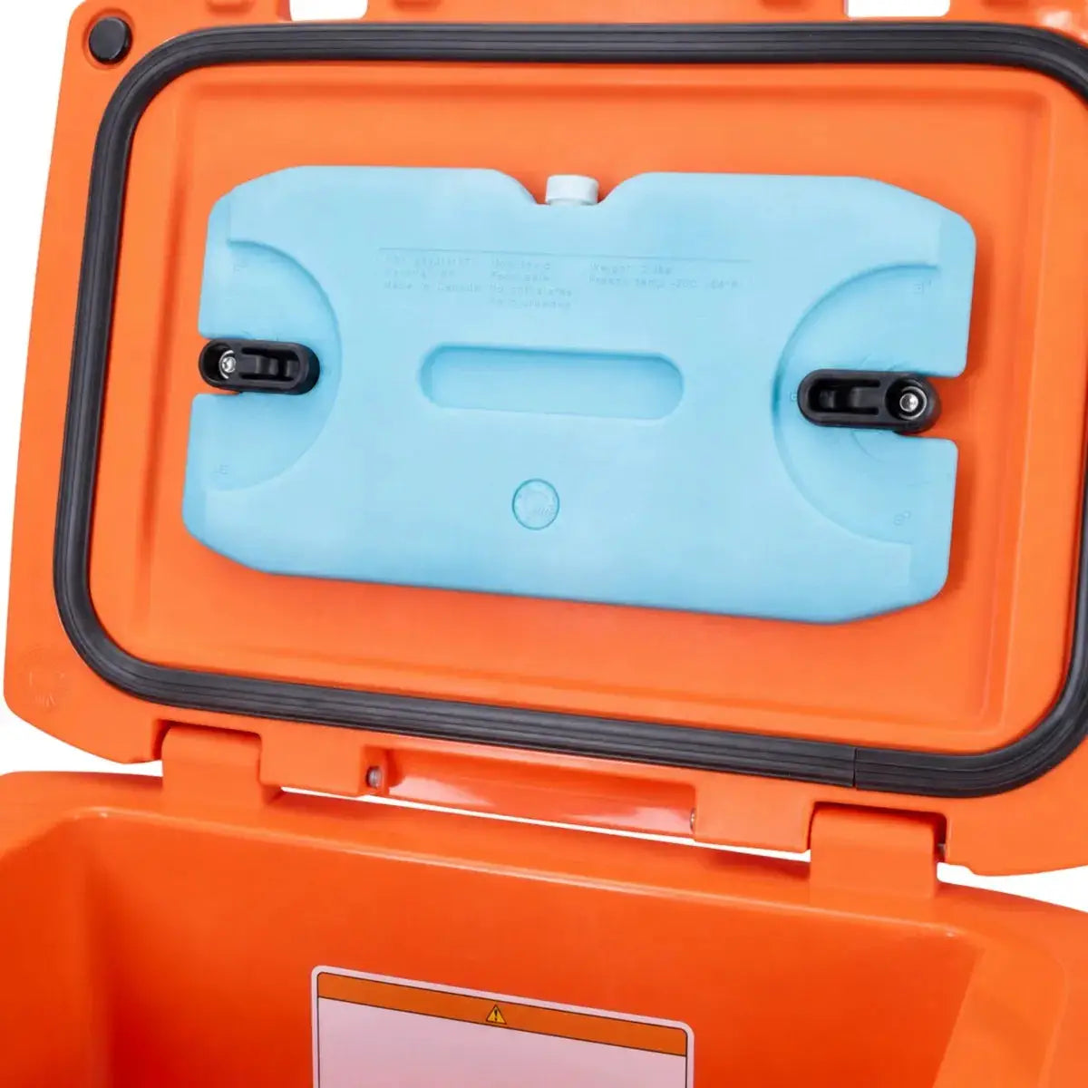 Sea-Doo LinQ 5.3 US gal fuel tank, blue with orange housing