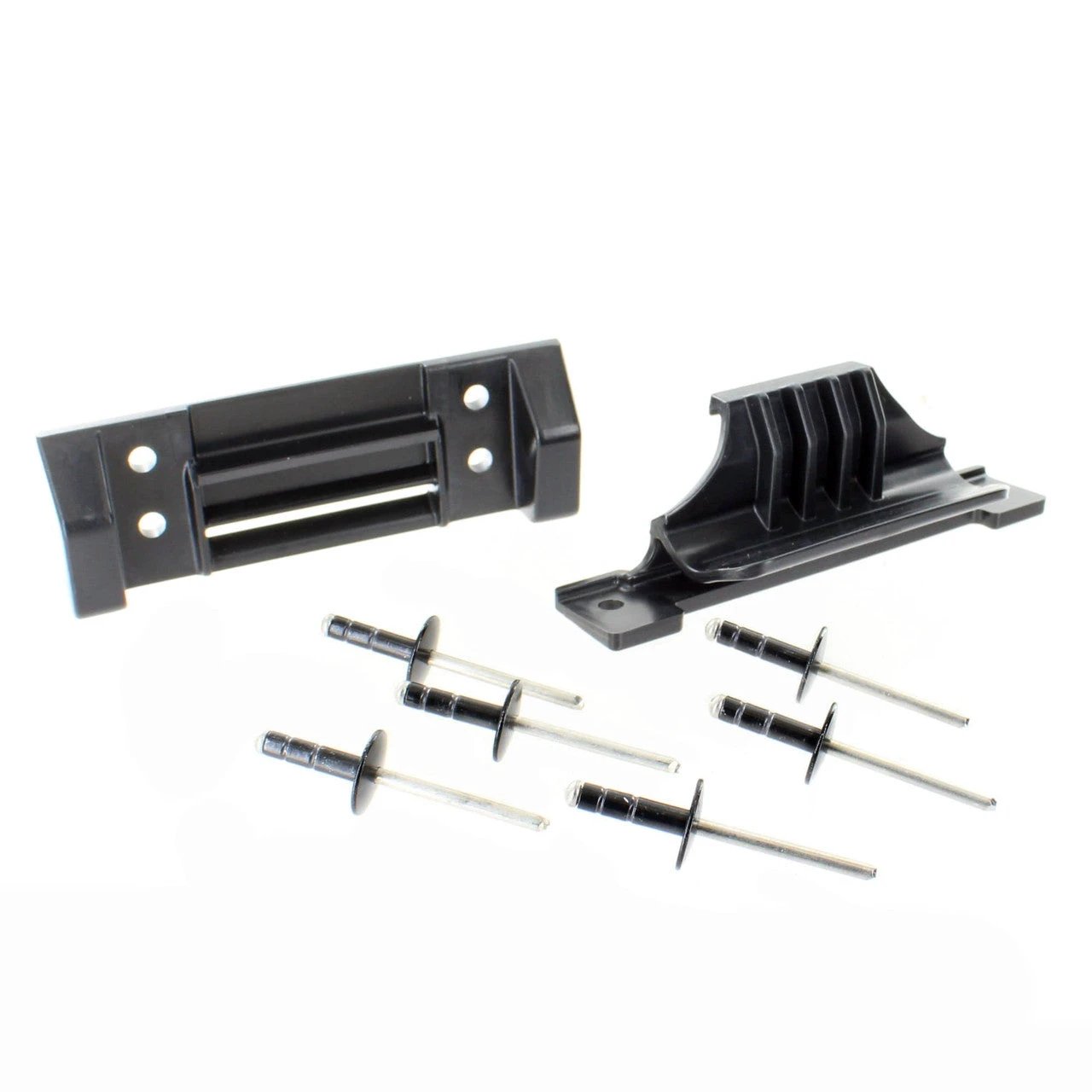 Sea-Doo LinQ Cooler Latch Kit, black plastic with mounting hardware