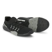 Sea-Doo Aqua Shoes 444268, black mesh riding shoes with gray outsole by BRP.
