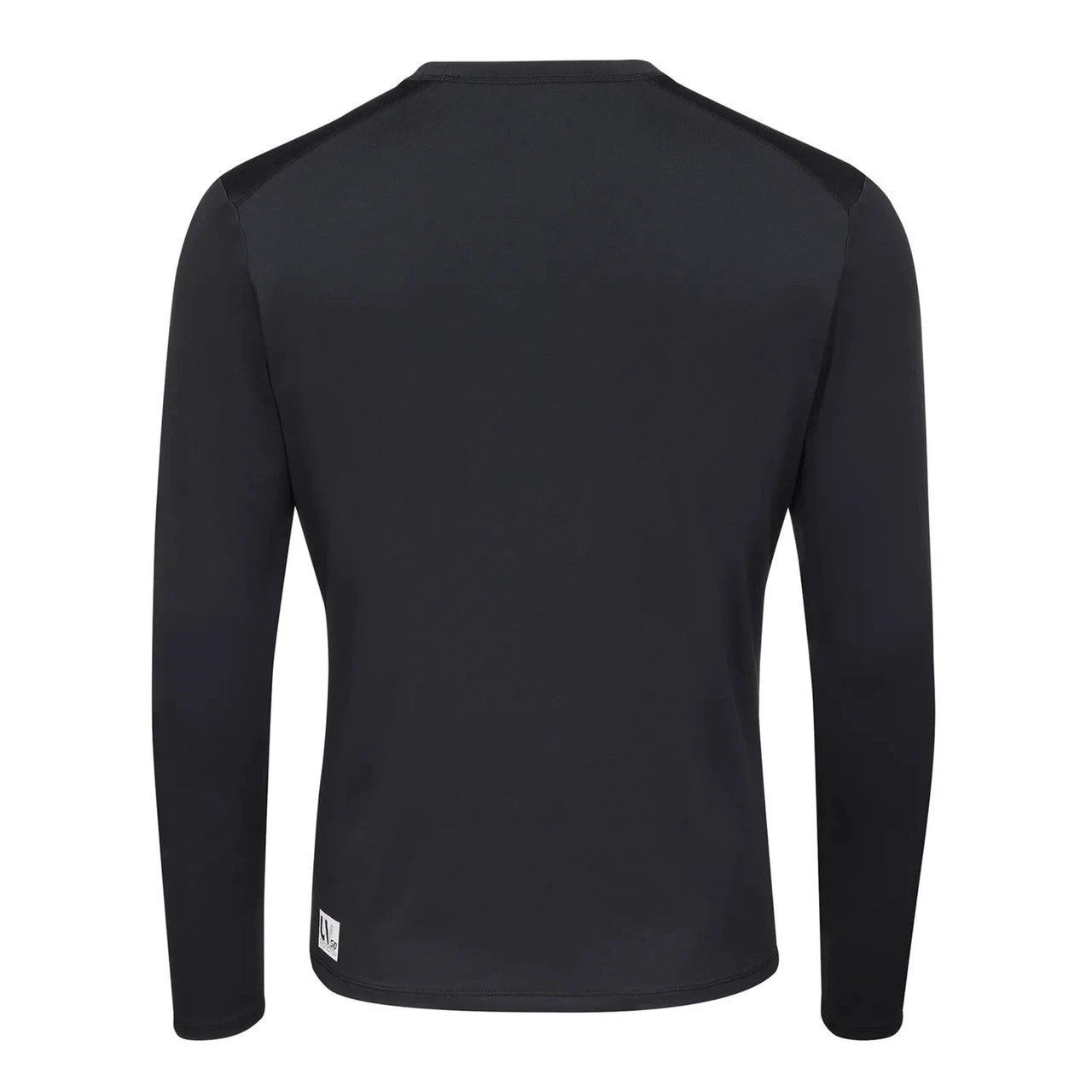 Sea-Doo men's long-sleeve rashguard, black; BRP OEM riding gear.