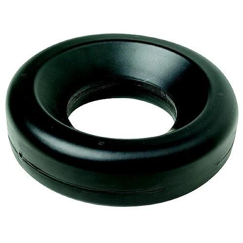 Trailer Jack Stand Wheel Stop, black ring-shaped spacer for trailers