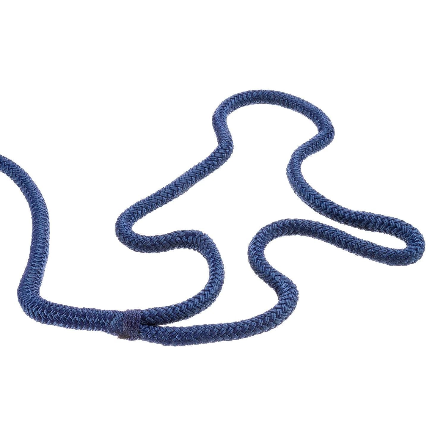 Double braid nylon dock line, 3/8 in x 15 ft, navy blue, Sea Choice