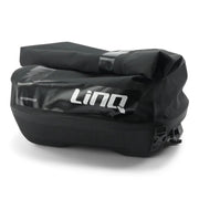 Sea-Doo LinQ Dry Bag, black waterproof LinQ storage accessory for vehicle use.