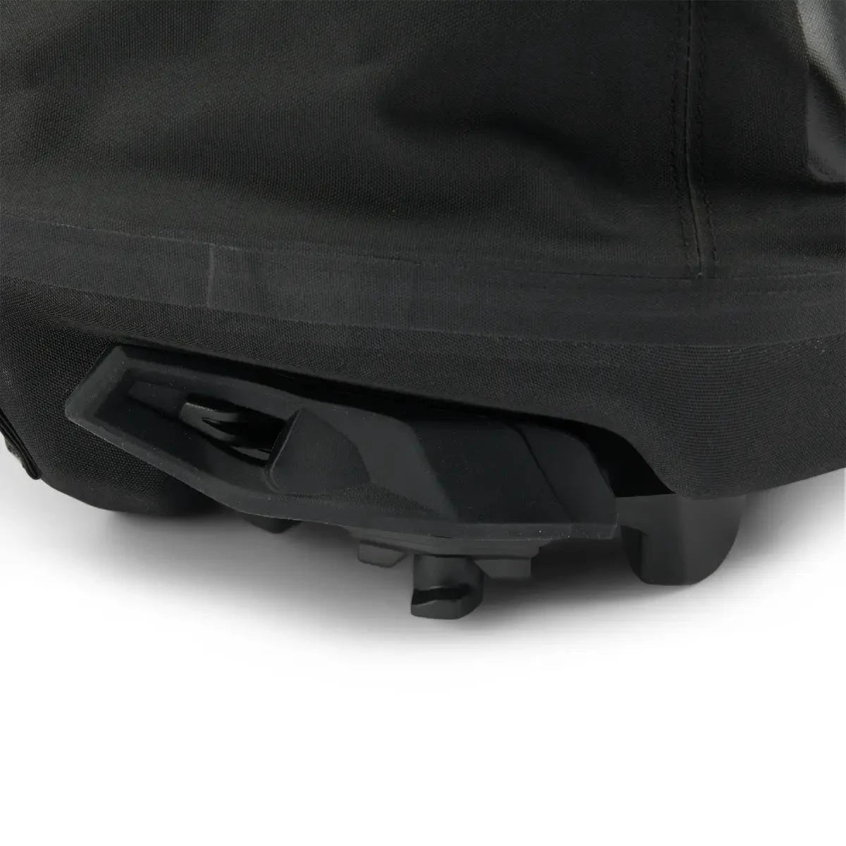 Sea-Doo LinQ Dry Bag, black fabric with mounting bracket, LinQ vehicle storage accessory